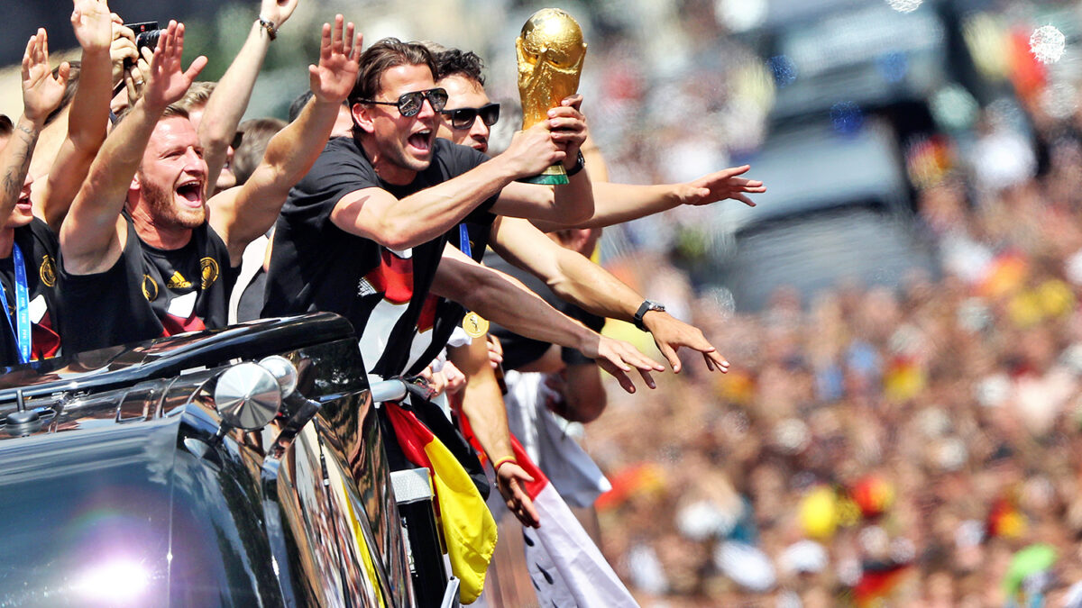 La Copa del Mundo recorre las calles de Berlín