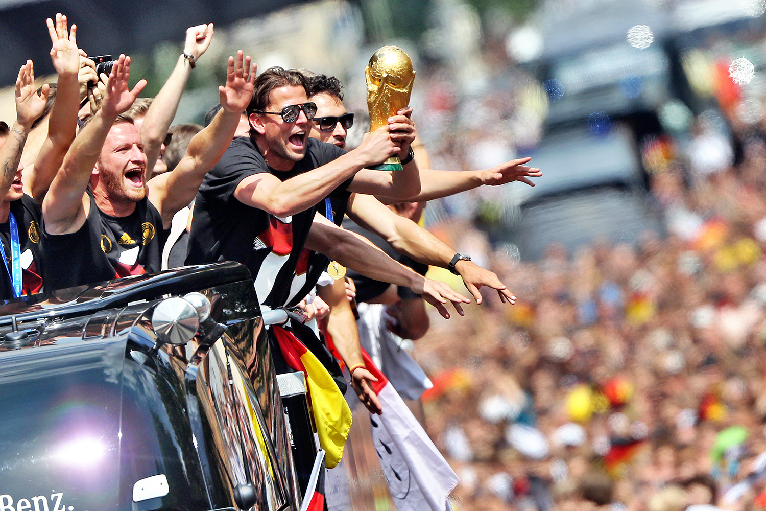 La Copa del Mundo recorre las calles de Berlín