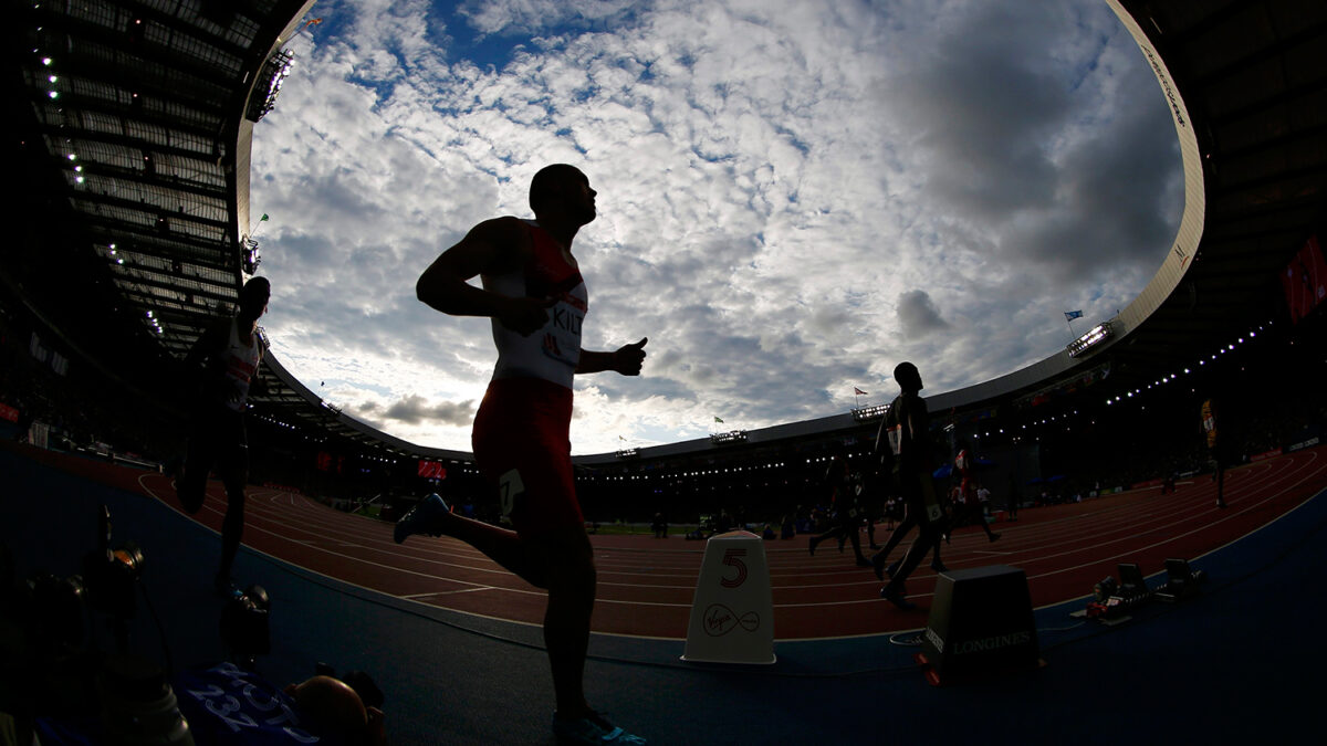 Se acerca la final de los 100 metros de los Commonwealth Games