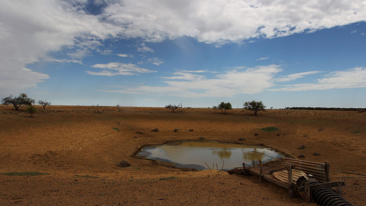 Australia se seca por los gases de efecto invernadero humanos