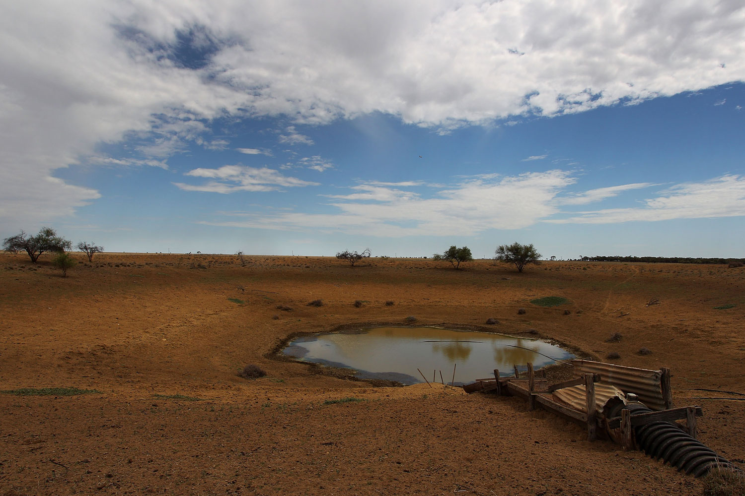 Australia se seca por los gases de efecto invernadero humanos