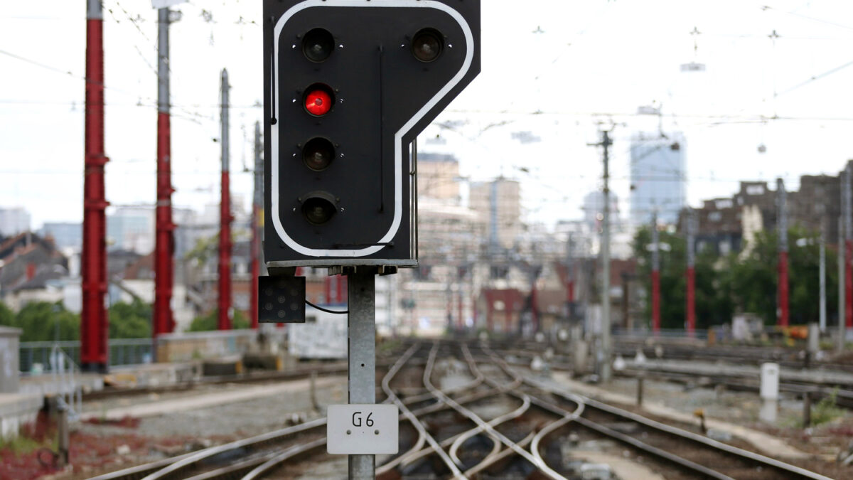 El sector ferroviario belga, en huelga