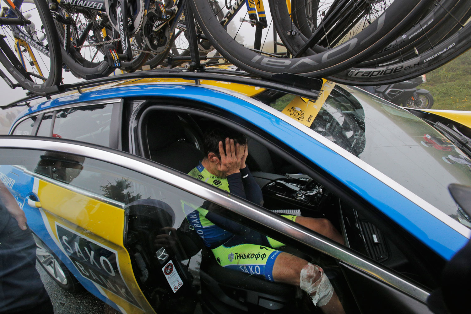 Contador abandona el Tour de Francia
