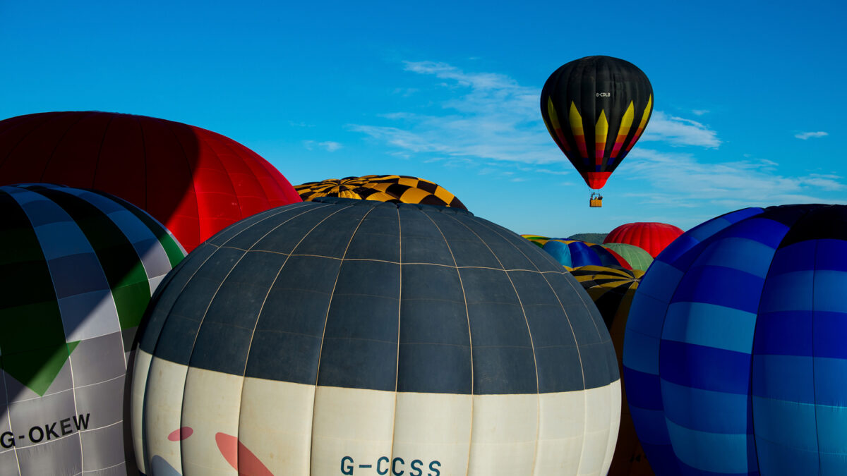 Igualada se convierte en la capital de los globos aerostáticos.