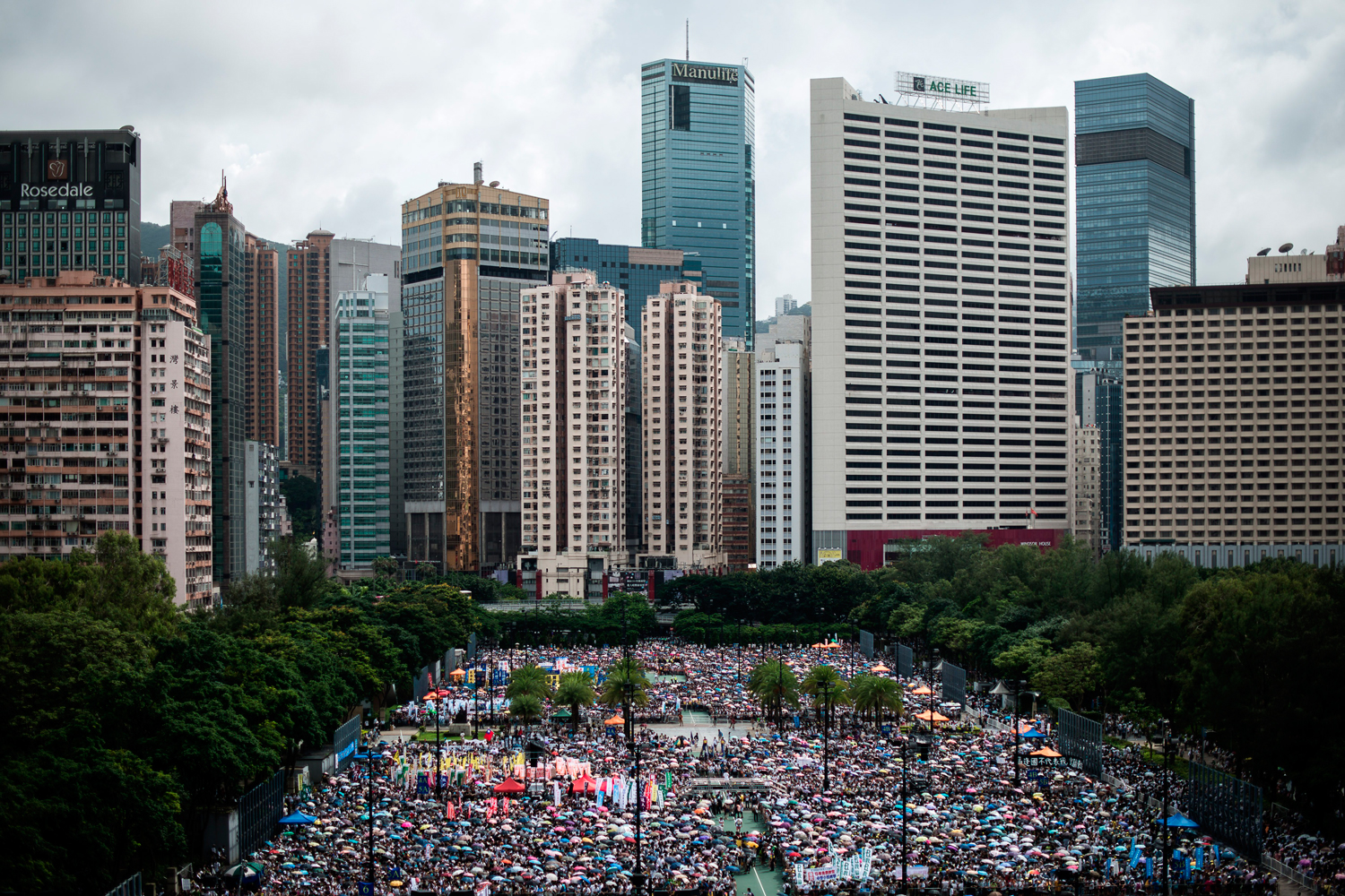 Hong Kong espera masiva marcha pro democracia