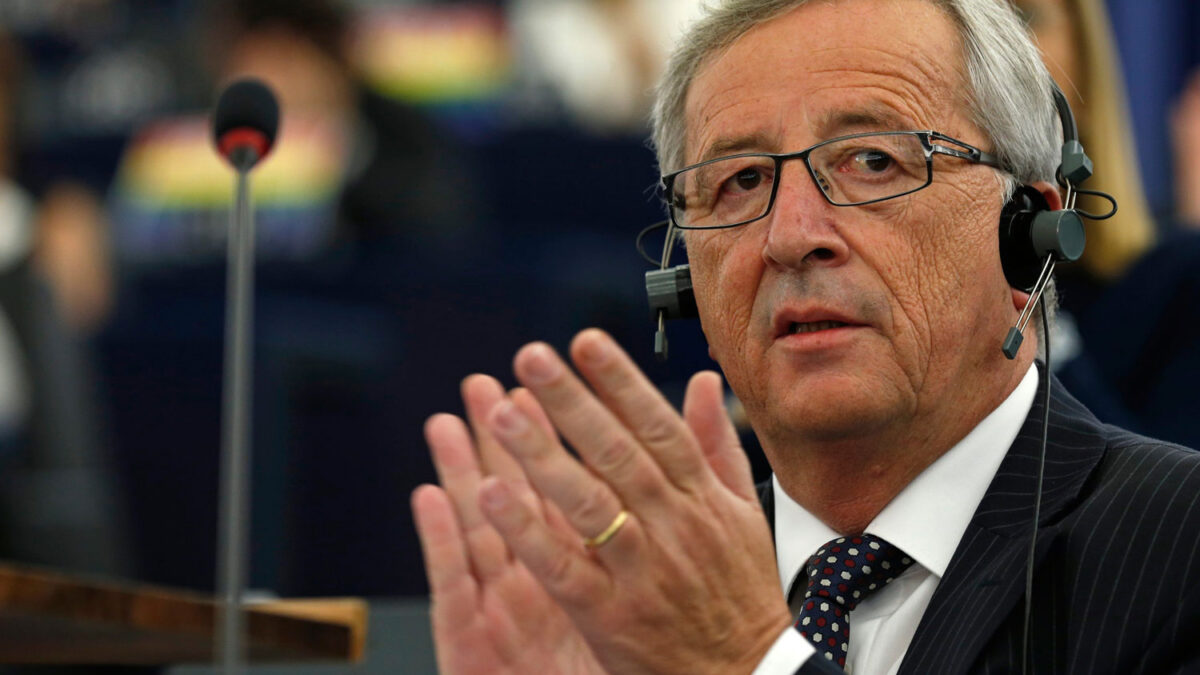 La pedrada de Juncker