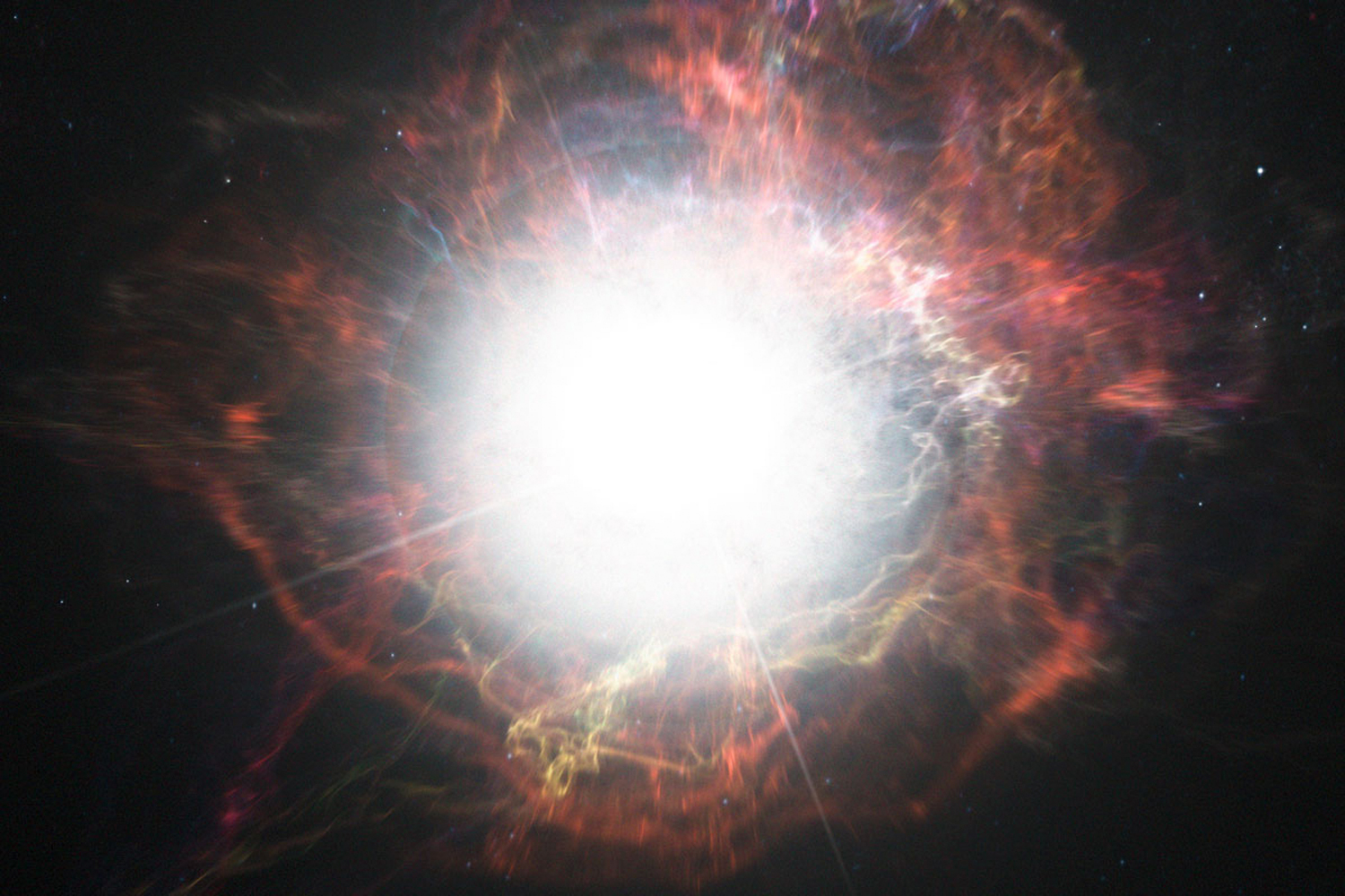 Más pistas sobre el polvo interestelar que se forma alrededor de una supernova