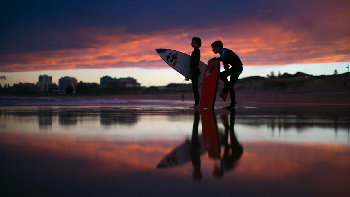 Los «grommets» ya surcan las olas de Sydney