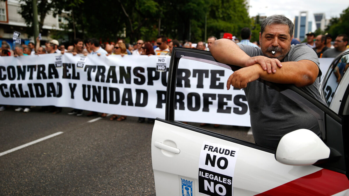 Barcelona se queda sin taxis