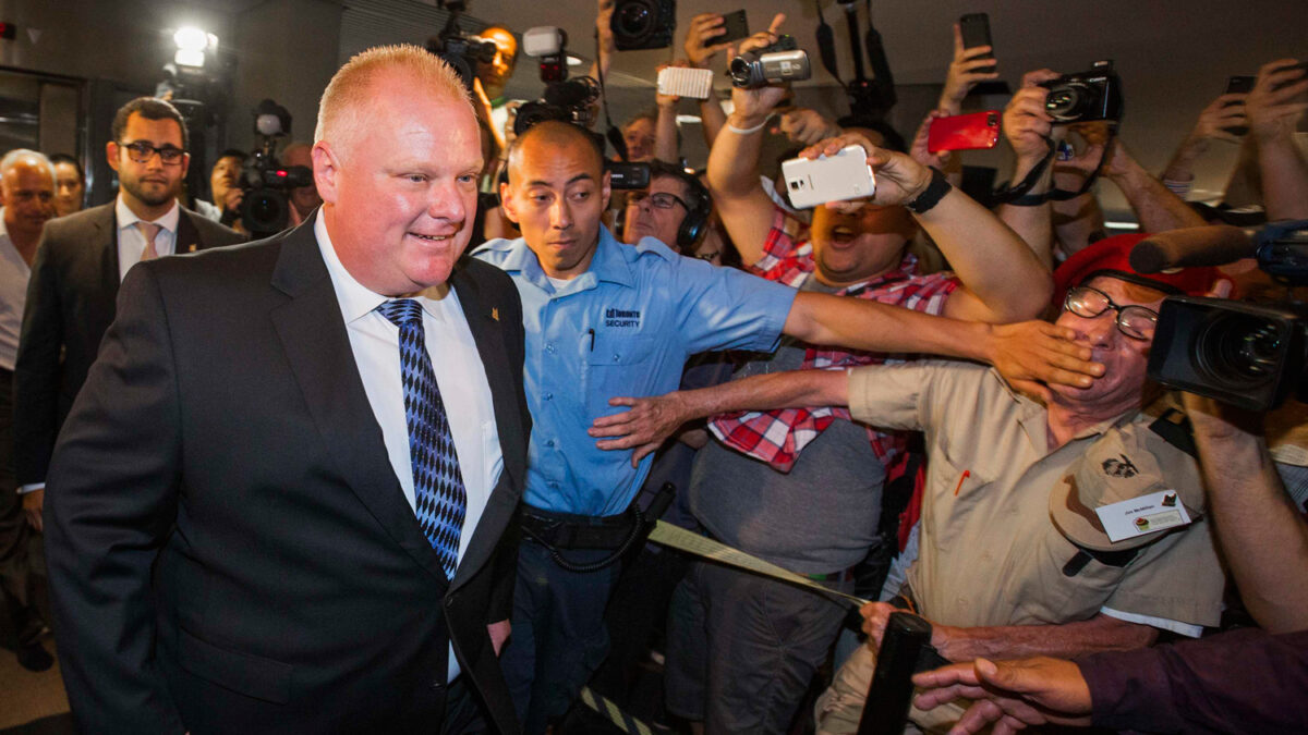 Rob Ford regresa al cargo tras un proceso de desintoxicación que le «ha salvado la vida»