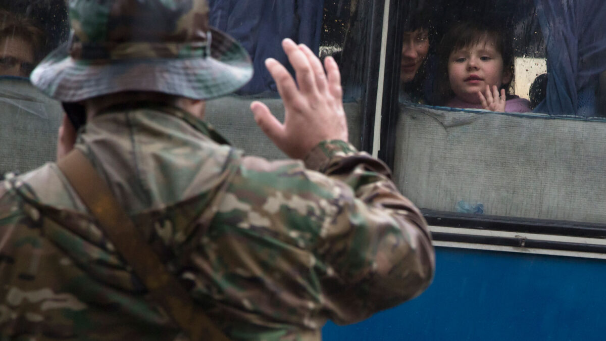 El ejército ucraniano sigue atacando Donetsk.