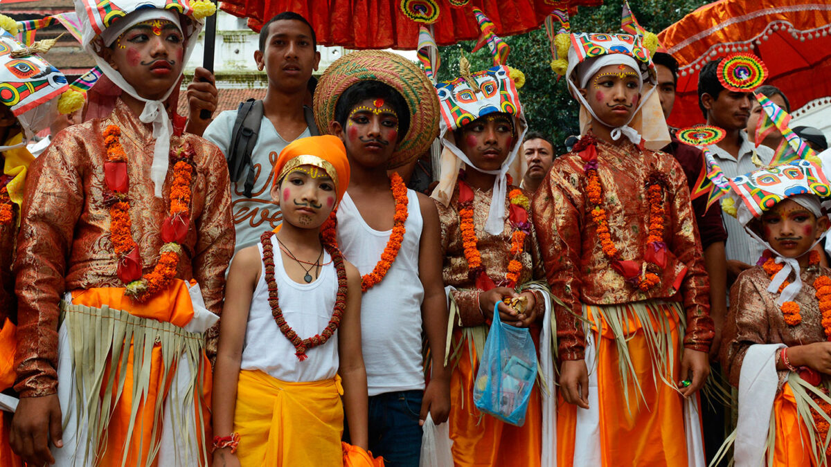 El Festival Gai Jatra, la llave al alma de los seres queridos que se han ido