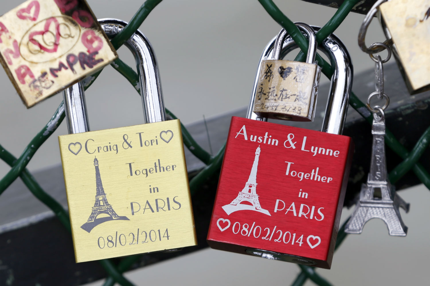 Los puentes parisinos mueren de amor