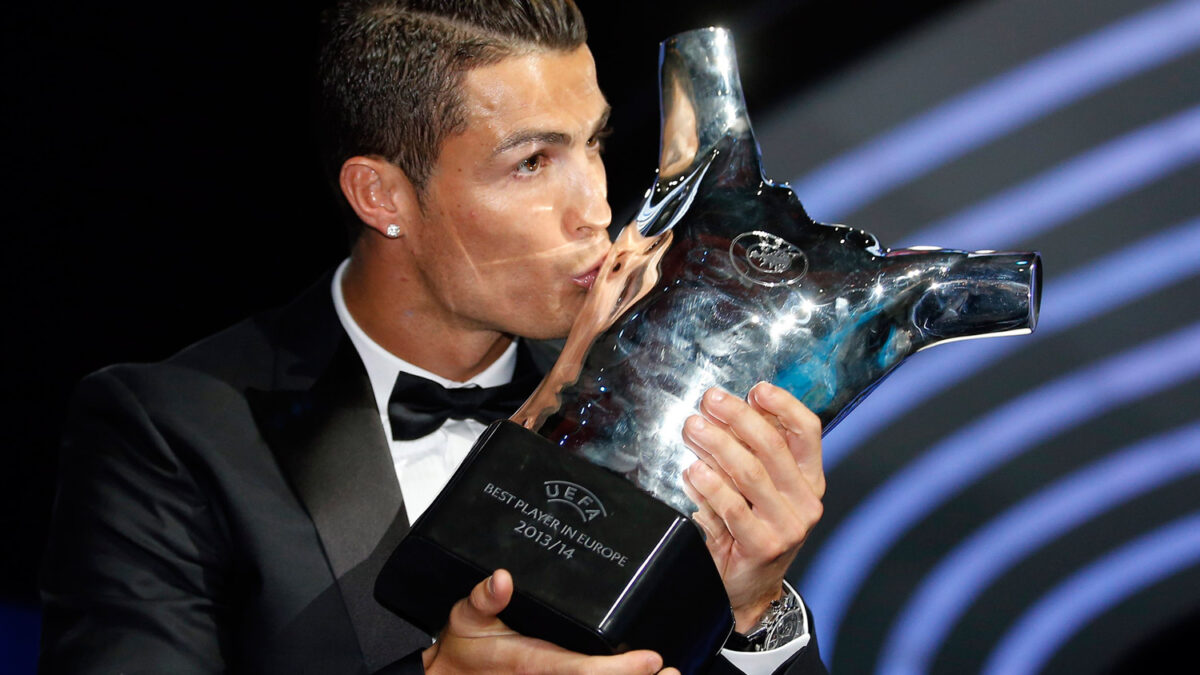 Cristiano Ronaldo, elegido mejor jugador de Europa