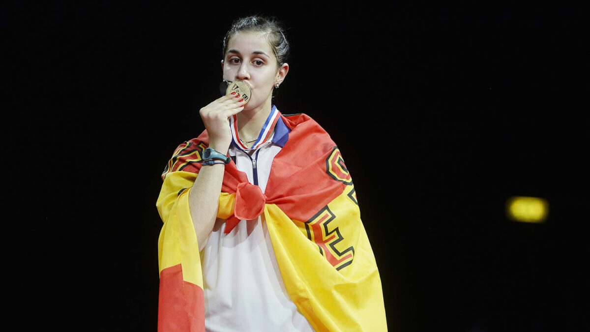 Carolina Marín, campeona del mundo de bádminton