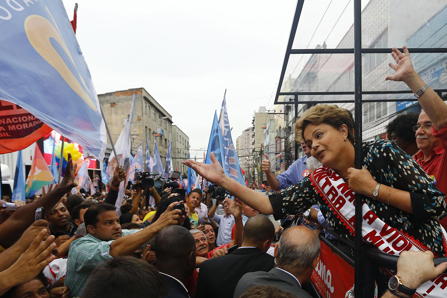Dilma Rousseff lidera encuestas en Brasil ante optimismo económico