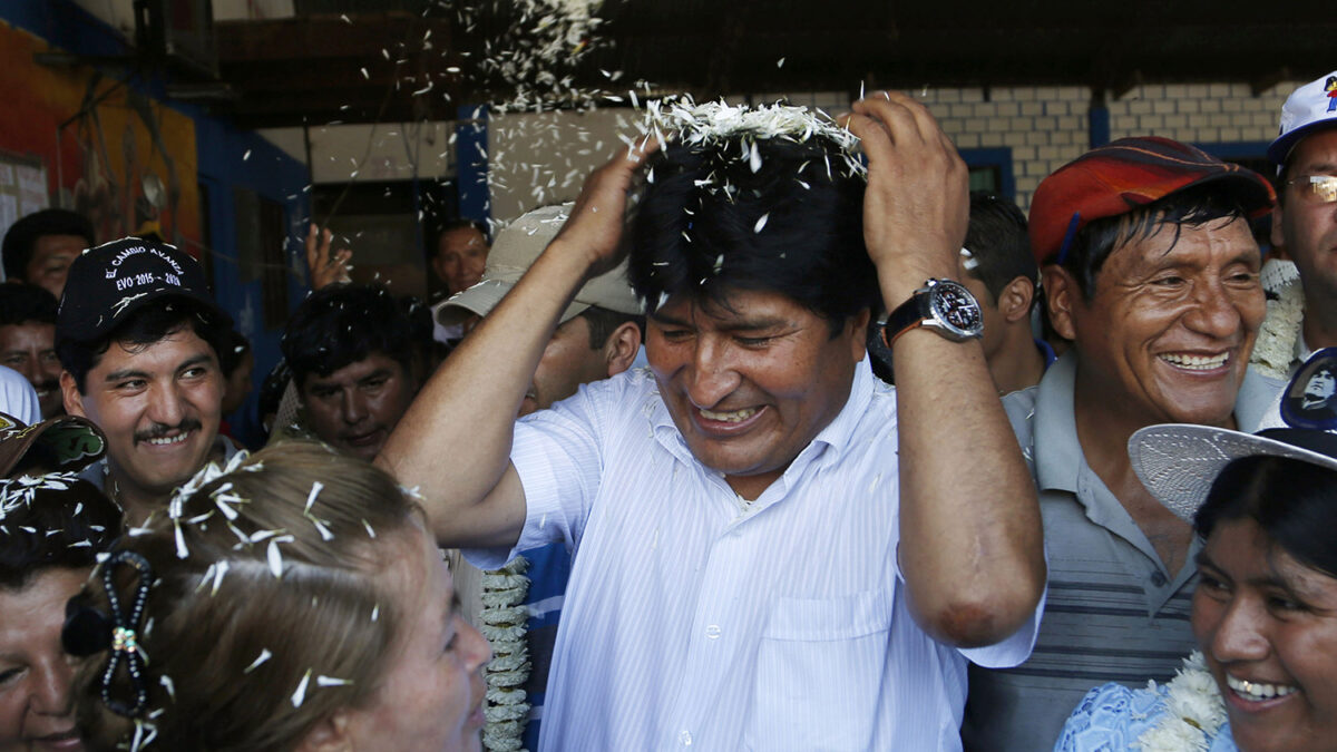 Evo Morales va por su tercer período presidencial.