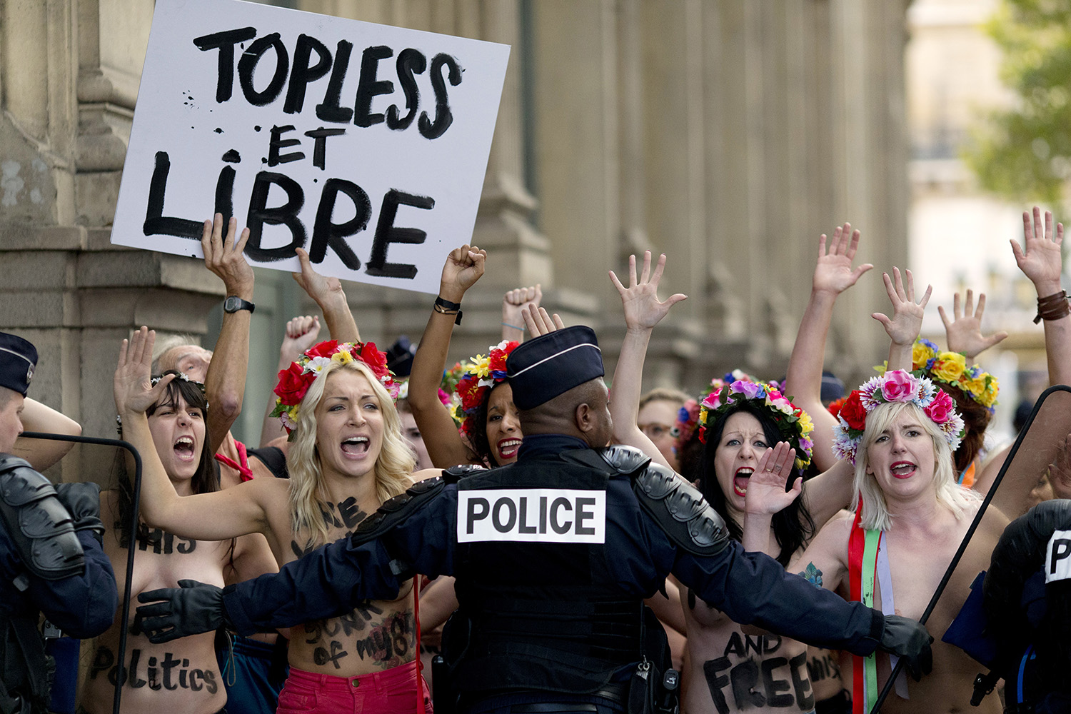 Las tetas de las Femen
