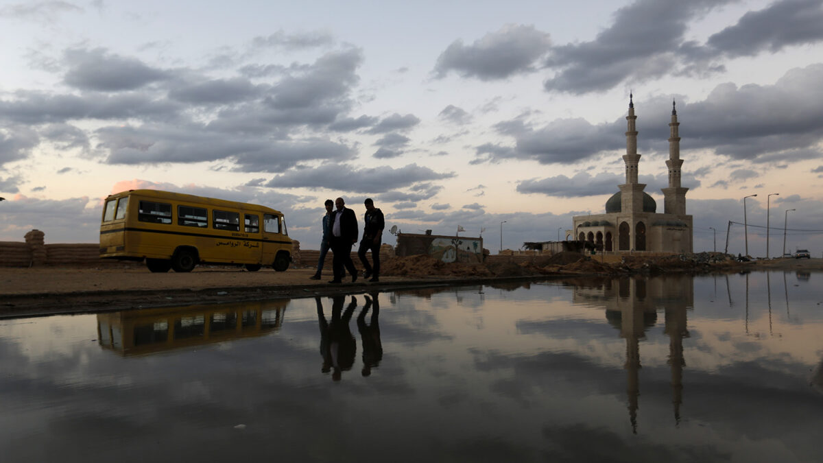 La reconstrucción en Gaza avanza lento.