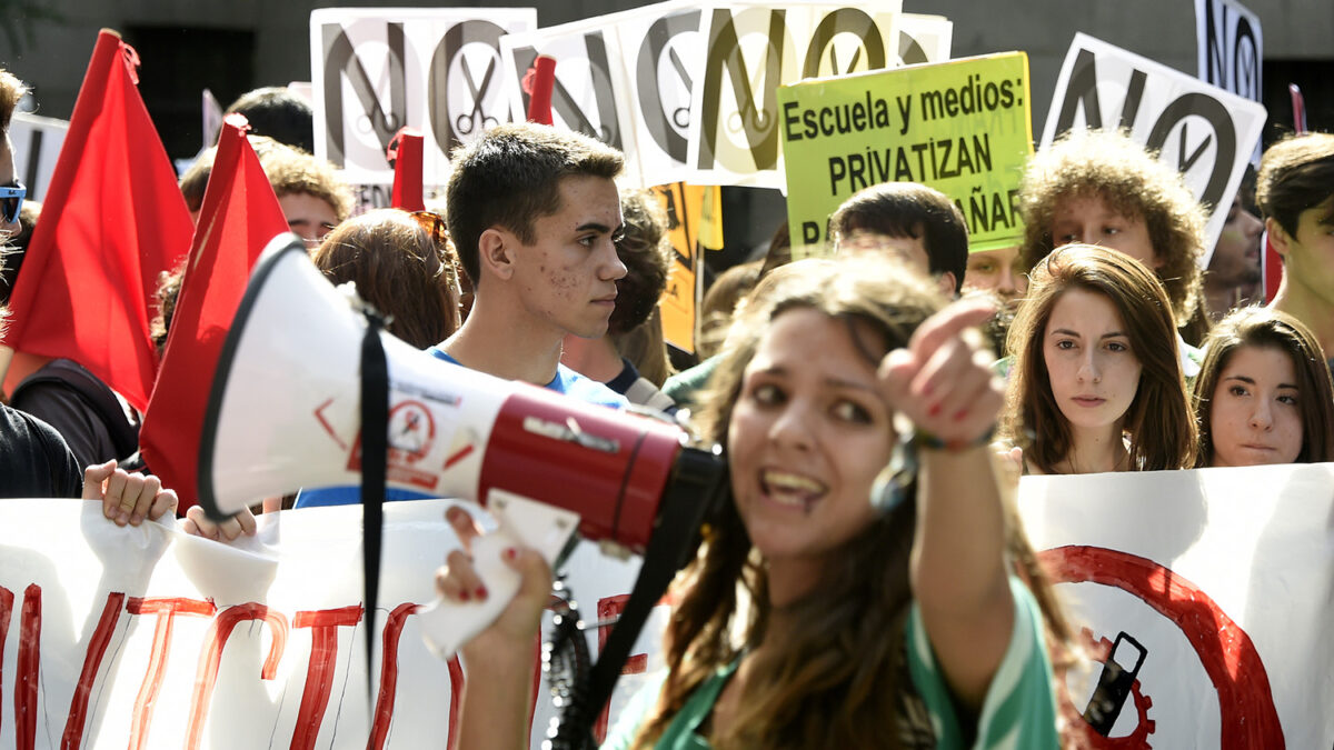 El Sindicato de Estudiantes inicia una nueva huelga de 72 horas por la educación pública