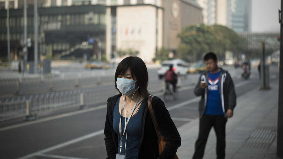 Pekín está en alerta amarilla por contaminación