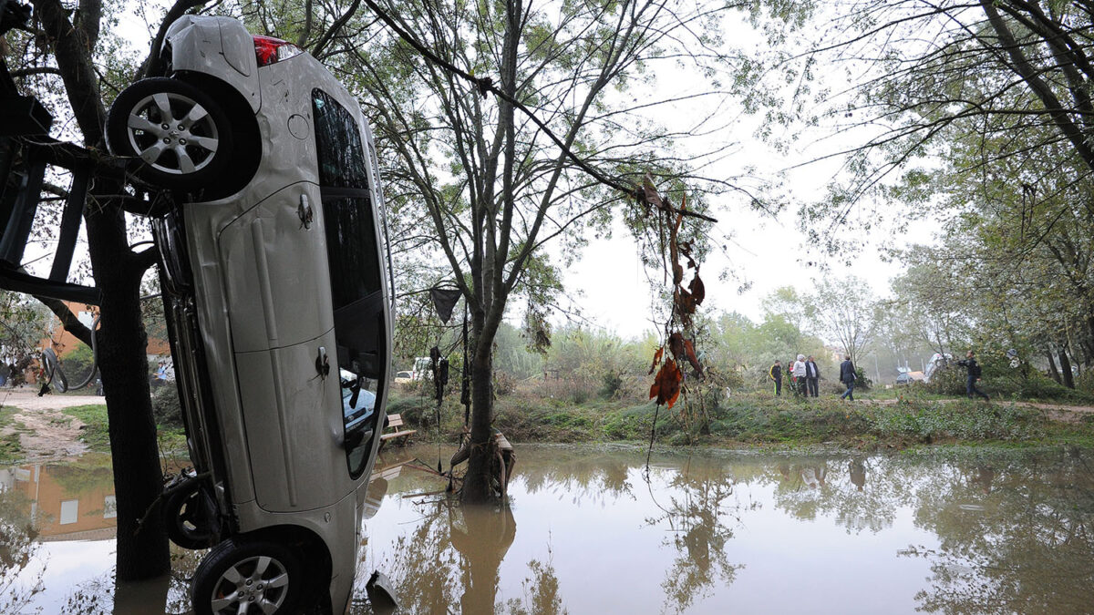 Decenas de evacuados en la ciudad francesa de Montpellier por inundaciones