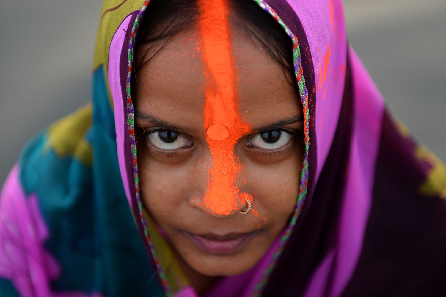 Festival Chhat en la India.