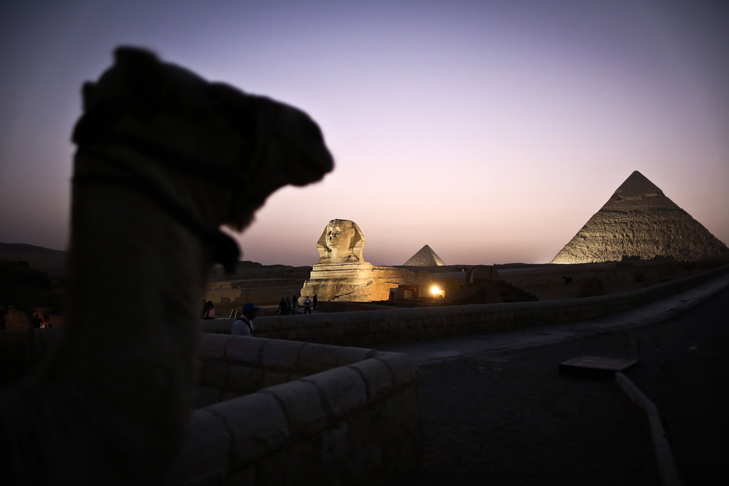 Esfinge y pirámide de Micerino vuelven a mostrar sus encantos