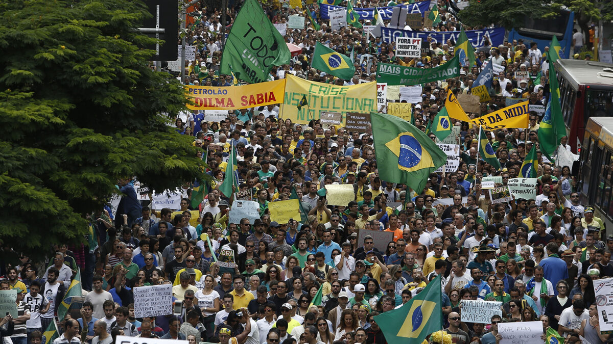 Protestas contra Dilma Rousseff