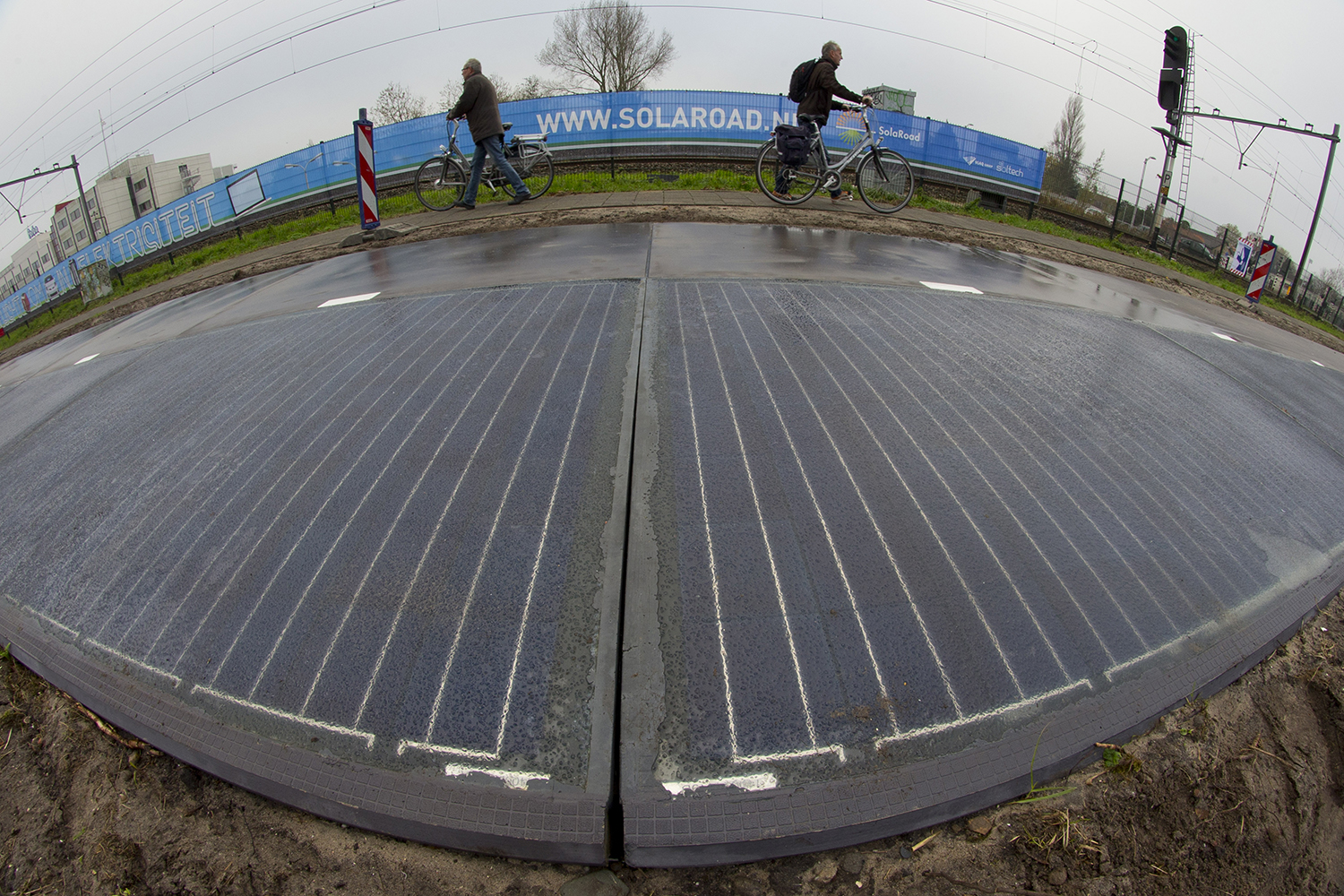 La primera calle solar ¡En Holanda!