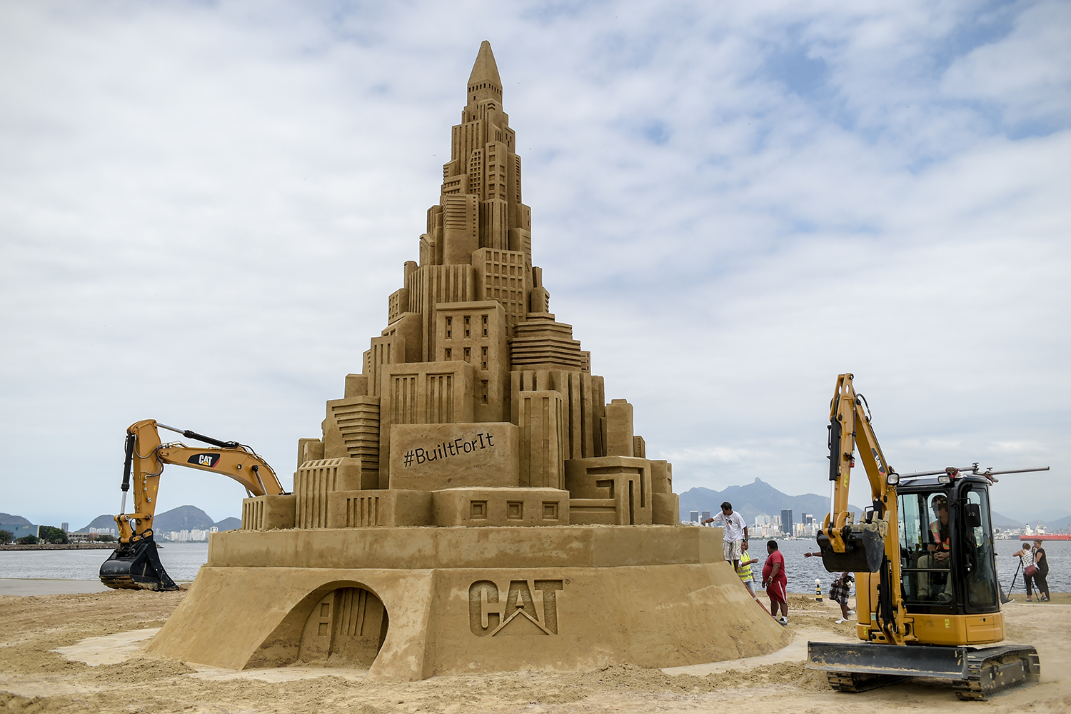 El castillo de arena más grande