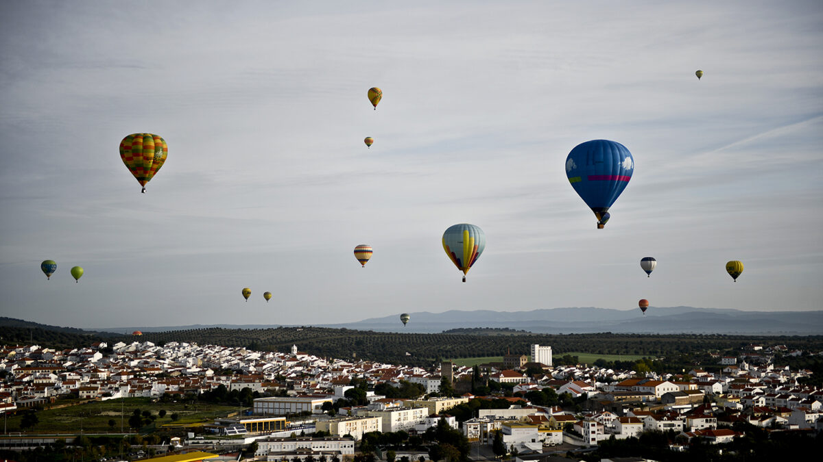 Festival Internacional de Globos aerostáticos en Portugal