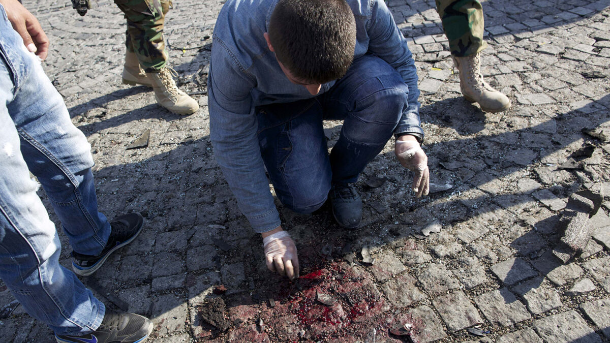 Explotar un coche bomba en la capital del Kurdistán.