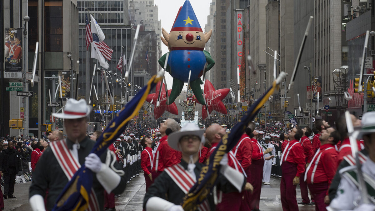 El Desfile de Macys en el Dia de Accion de Gracias