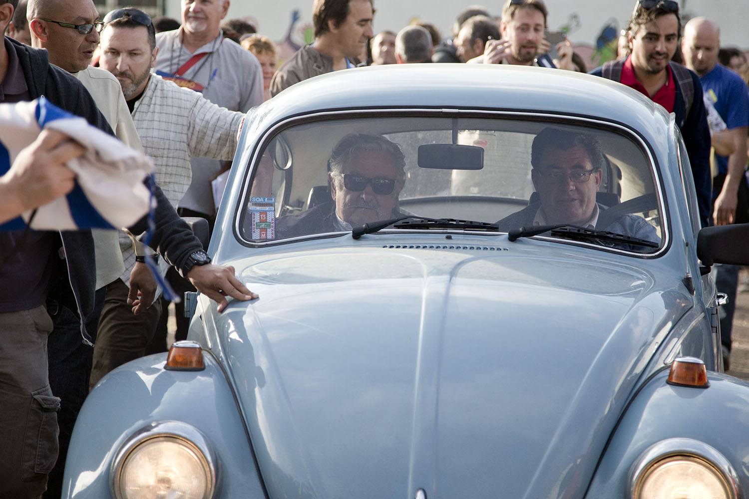 Interesado en el coche celeste de José Mujica.