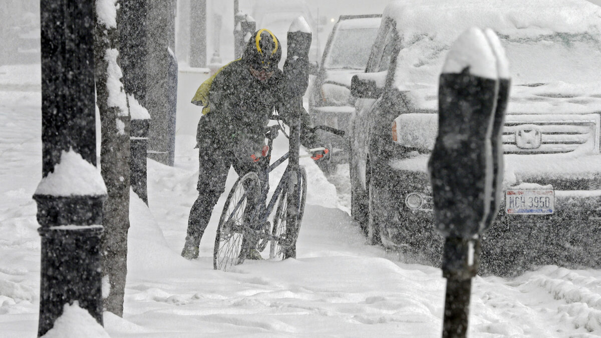 Comienzan las nevadas en Estados Unidos