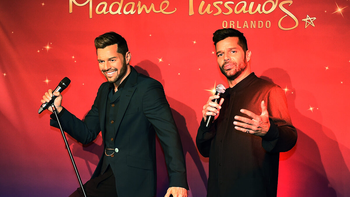 Ricky Martin ha develado una figura de cera hecha a su semejanza en Las Vegas