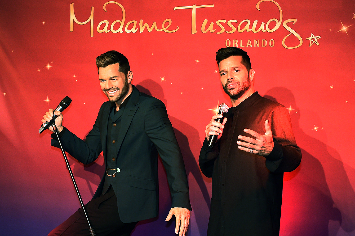 Ricky Martin ha develado una figura de cera hecha a su semejanza en Las Vegas
