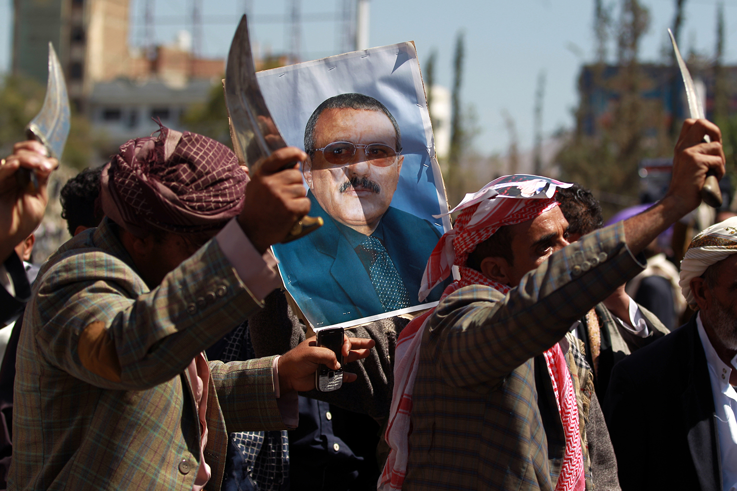 Partidarios de Saleh protestan en Yemen