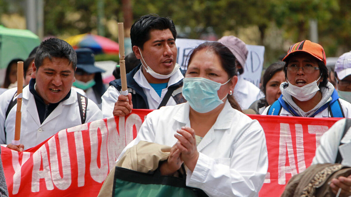 En solidaridad hacen huelga