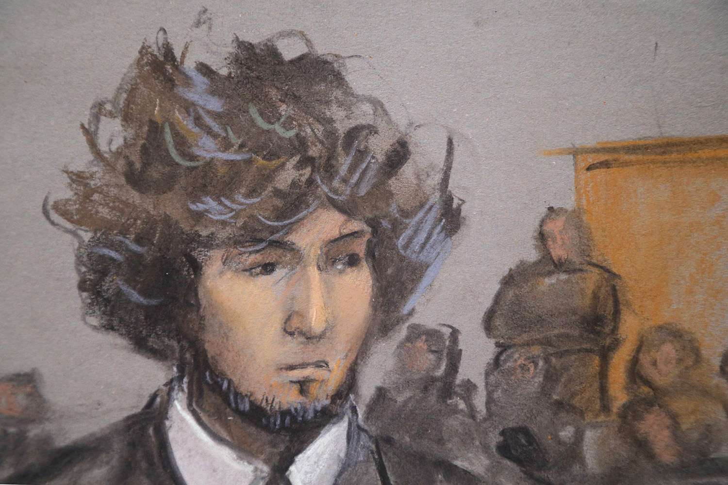 Dzhokhar Tsarnaev comparece