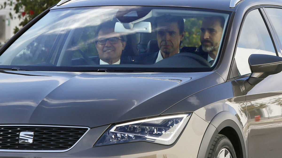 Artur Mas hace de copiloto