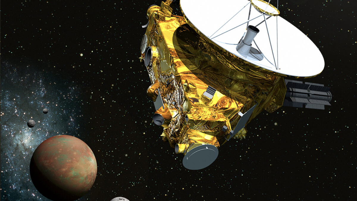 La nave espacial New Horizons se acerca a Plutón
