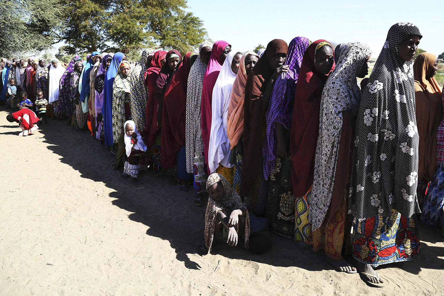 Buscan refugio en Chad