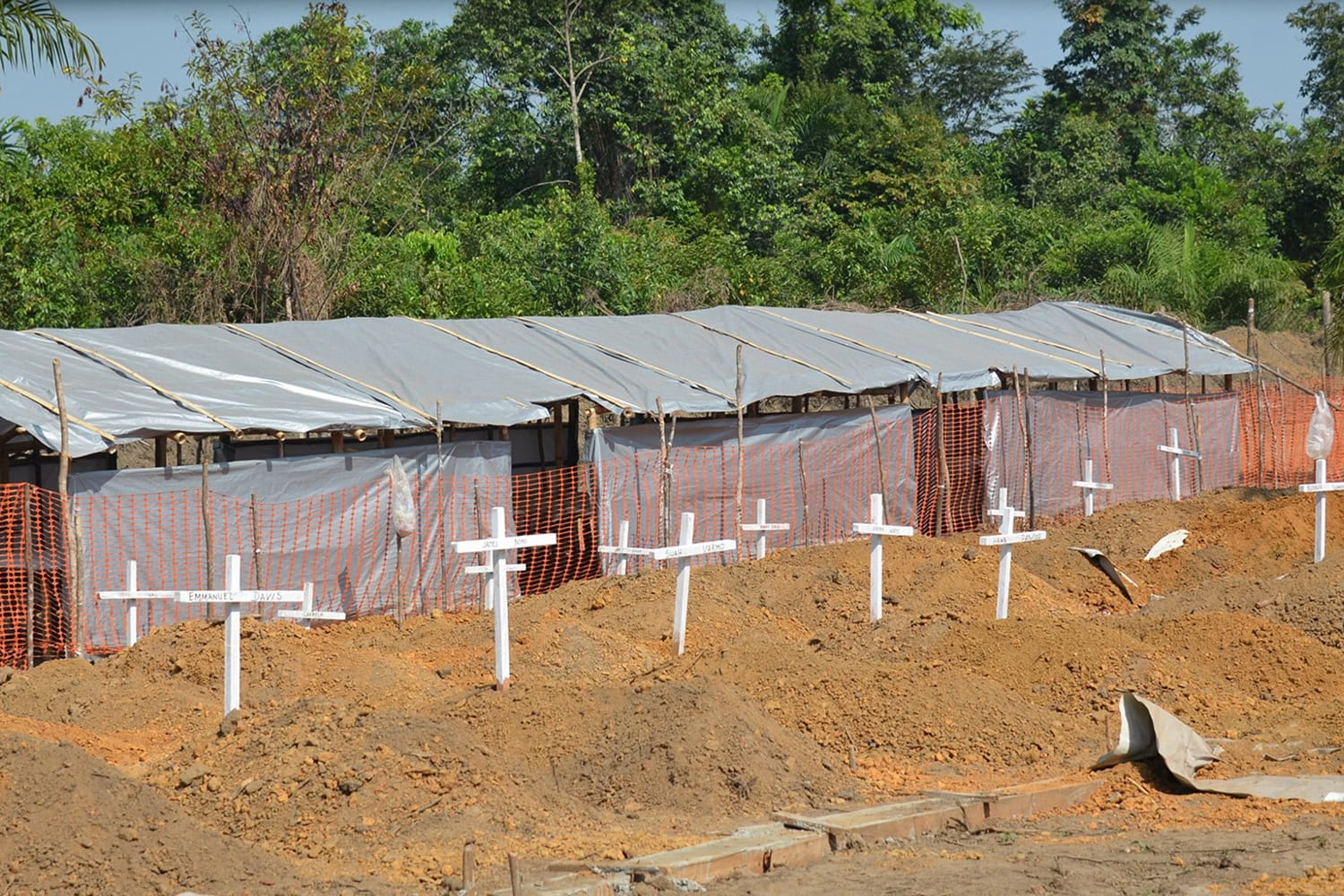 El cementerio del ebola