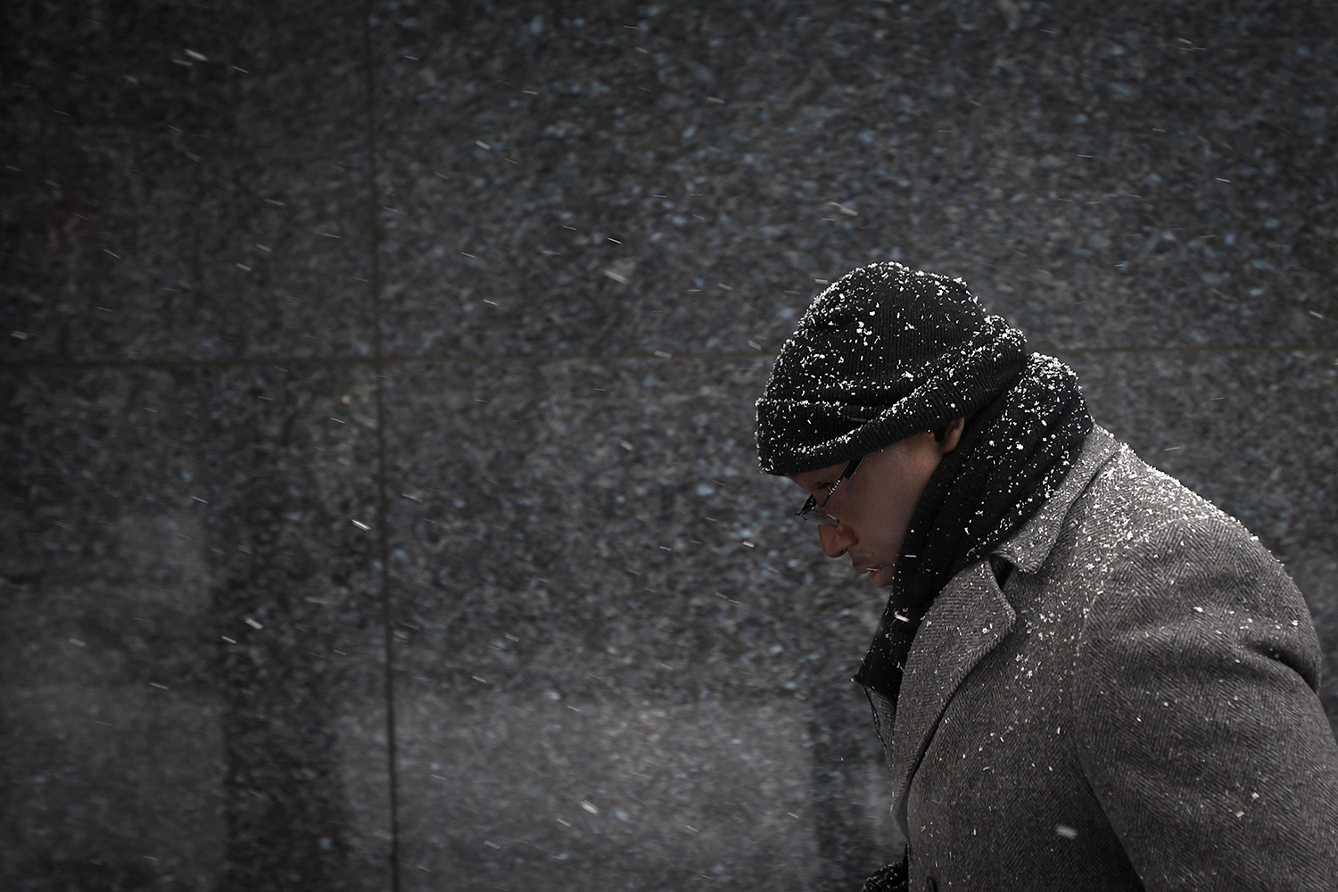 Así fue la tormenta de nieve que azotó Nueva York