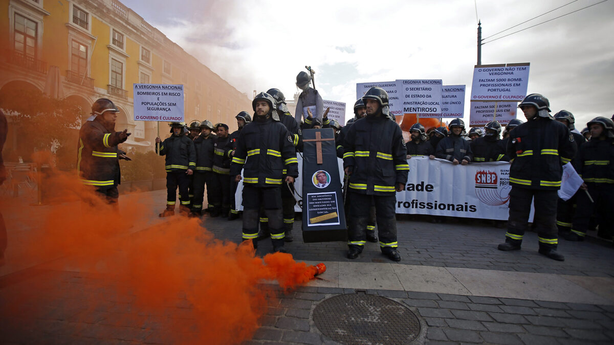 Las bombas de los bomberos