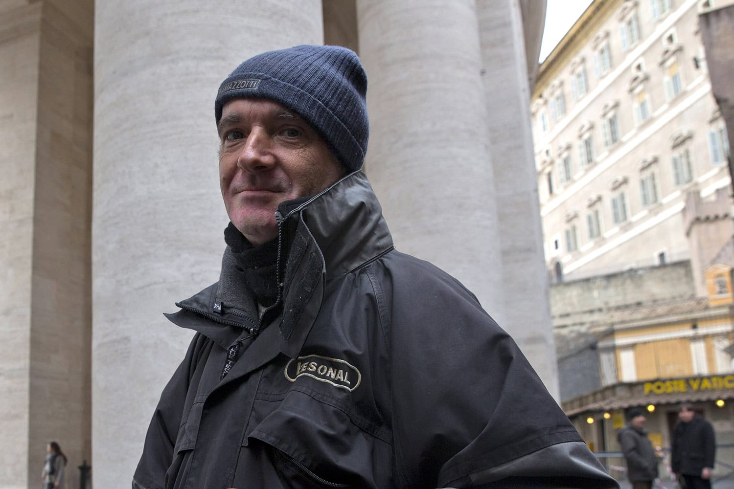 Una toilette por cuenta del Papa.