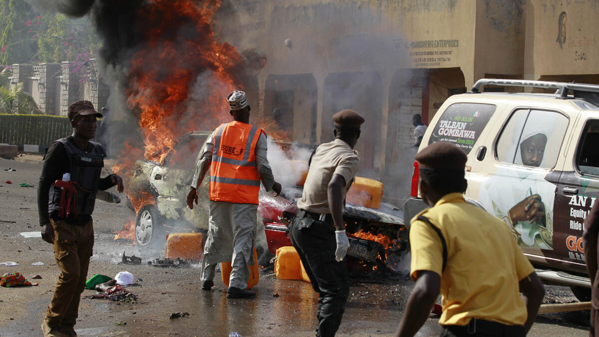 Un coche bomba estalla cerca de un estadio en Gombe