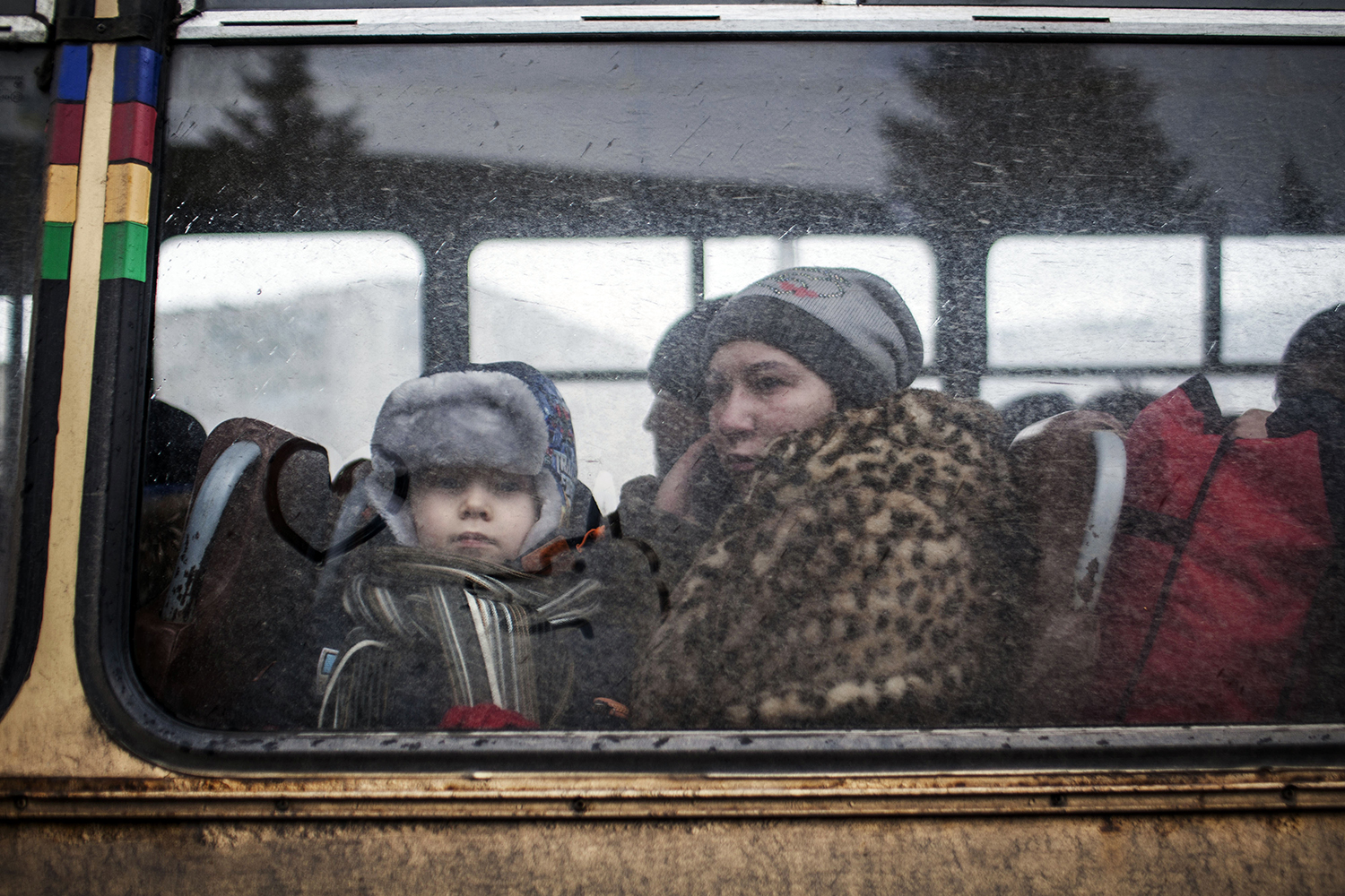 Evacúan a los habitantes de la ciudad de Debaltseve, en Ucrania.